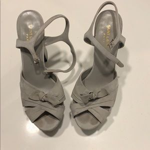 Saint Laurent Grey Heels